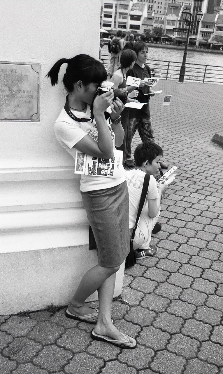 Photographic documentation of Artists Investigating Monuments