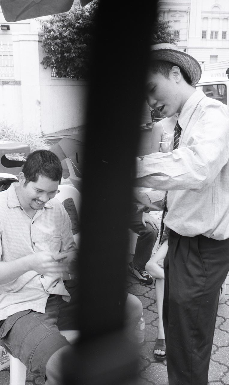 Photographic documentation of Artists Investigating Monuments