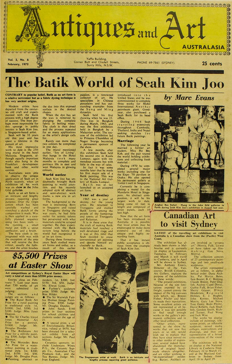 The Batik World of Seah Kim Joo