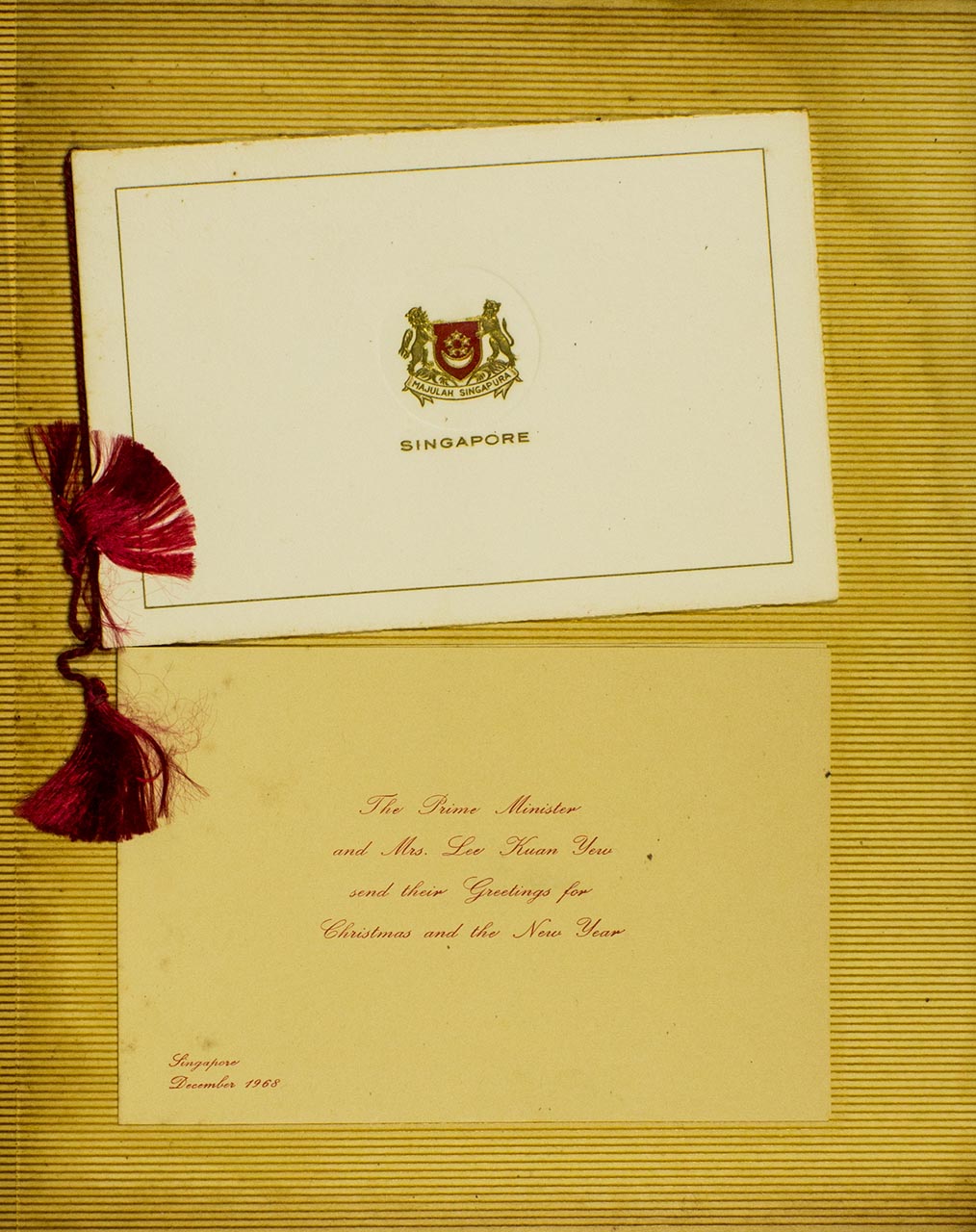 Greeting card from Seah Kim Joo's Archive