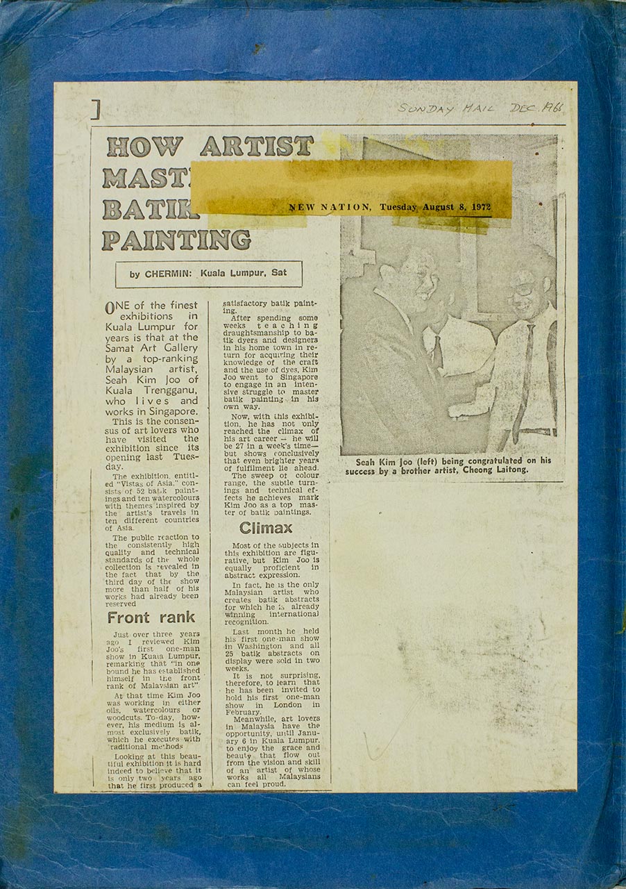 How Artist Mastered Batik Painting