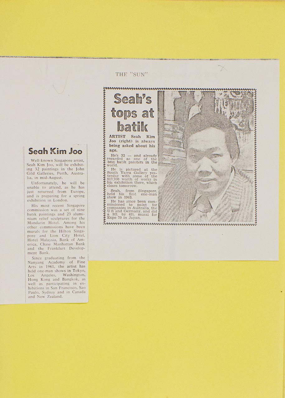 Seah's Tops At Batik/Seah Kim Joo