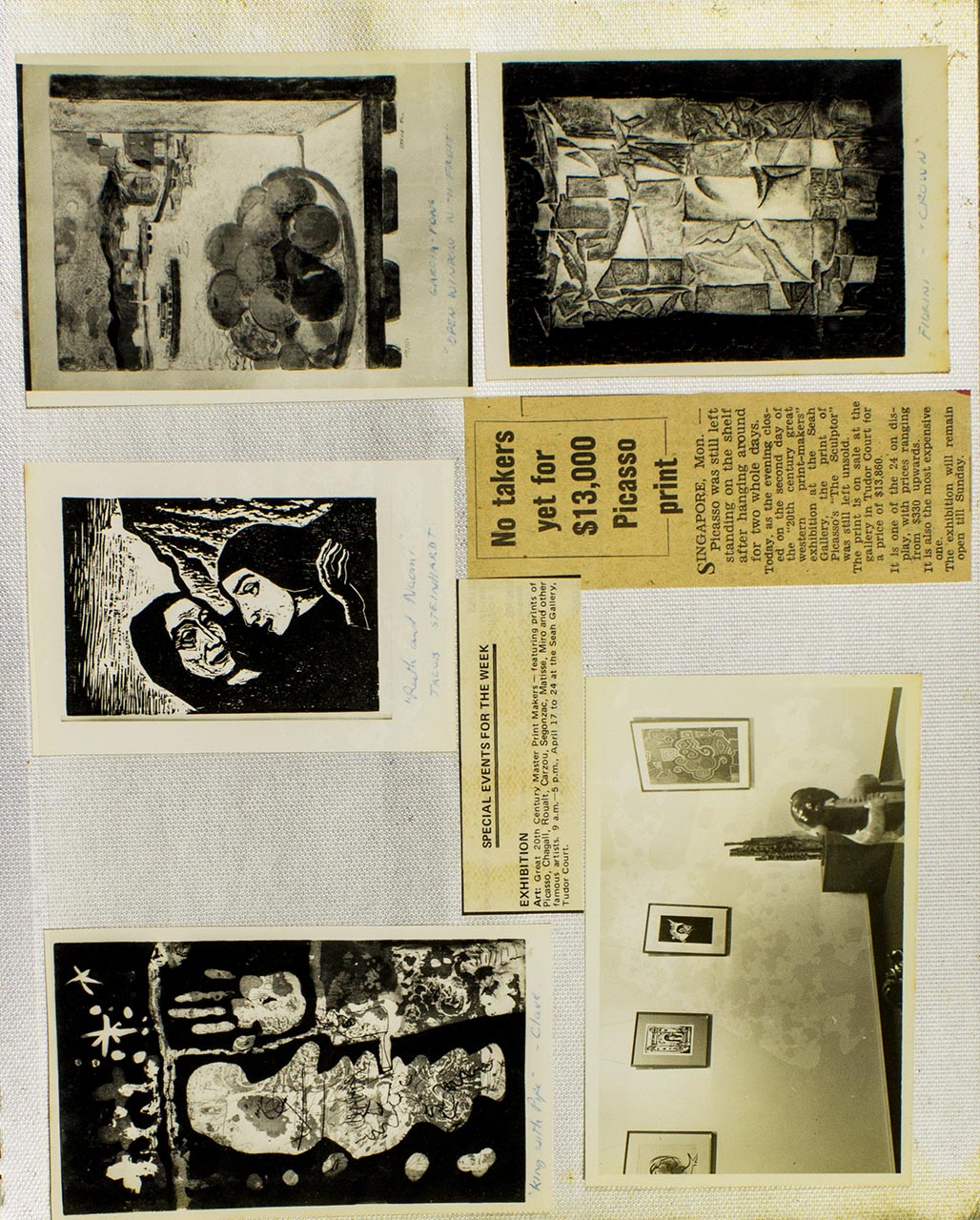 Seah Kim Joo's exhibition photo
