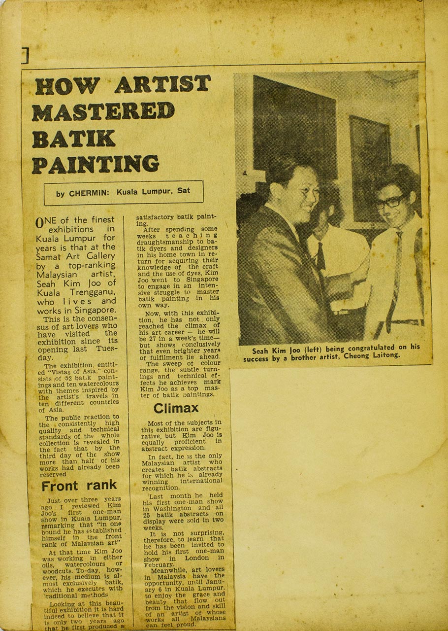 How Artist Mastered Batik Painting