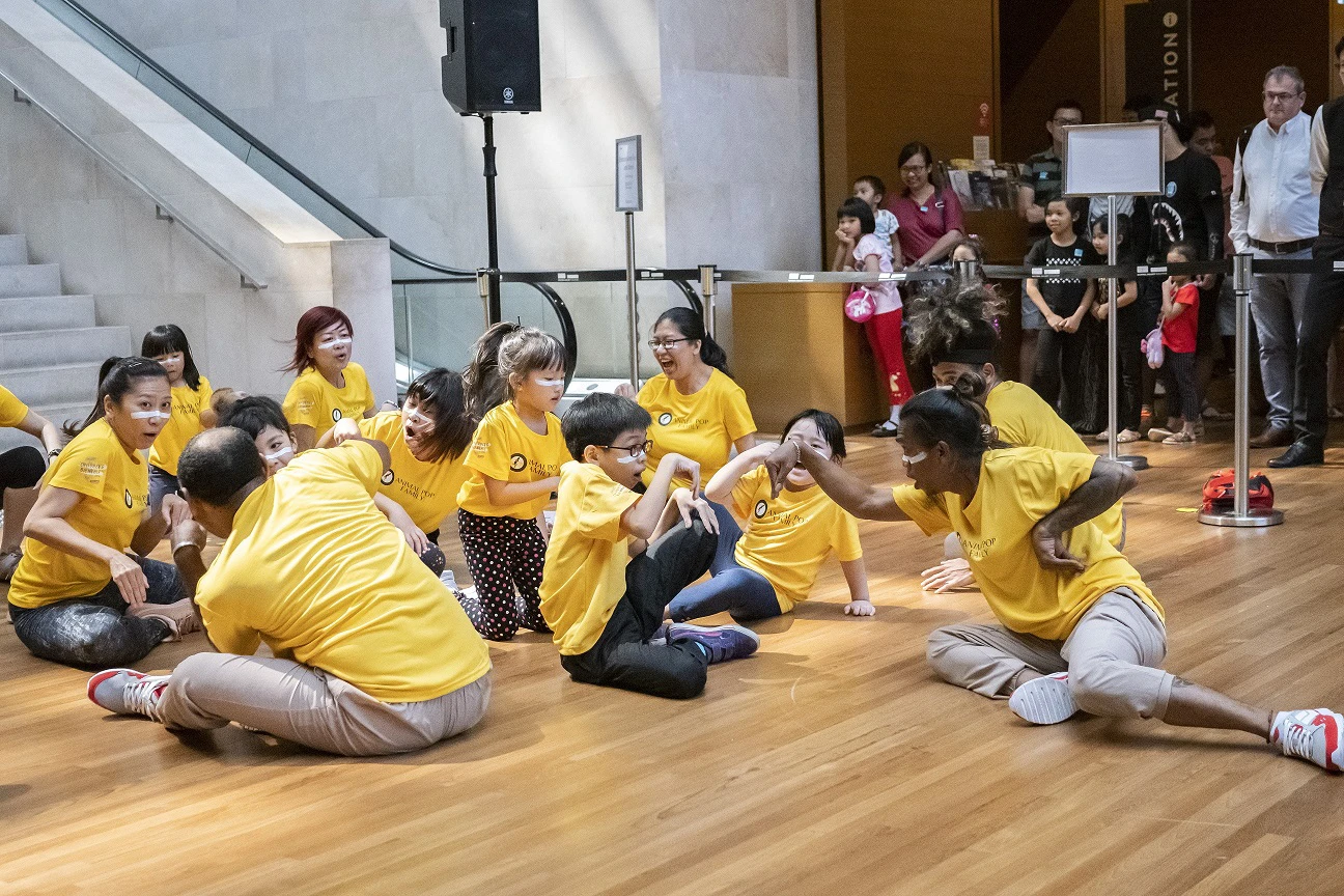 Embracing Animal Pop, performed in the Padang Atrium.