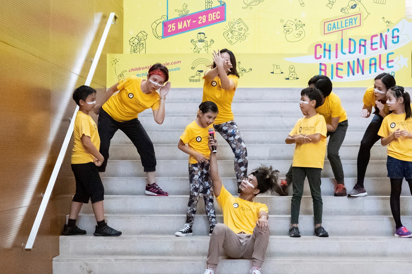Embracing Animal Pop, performed in the Padang Atrium.