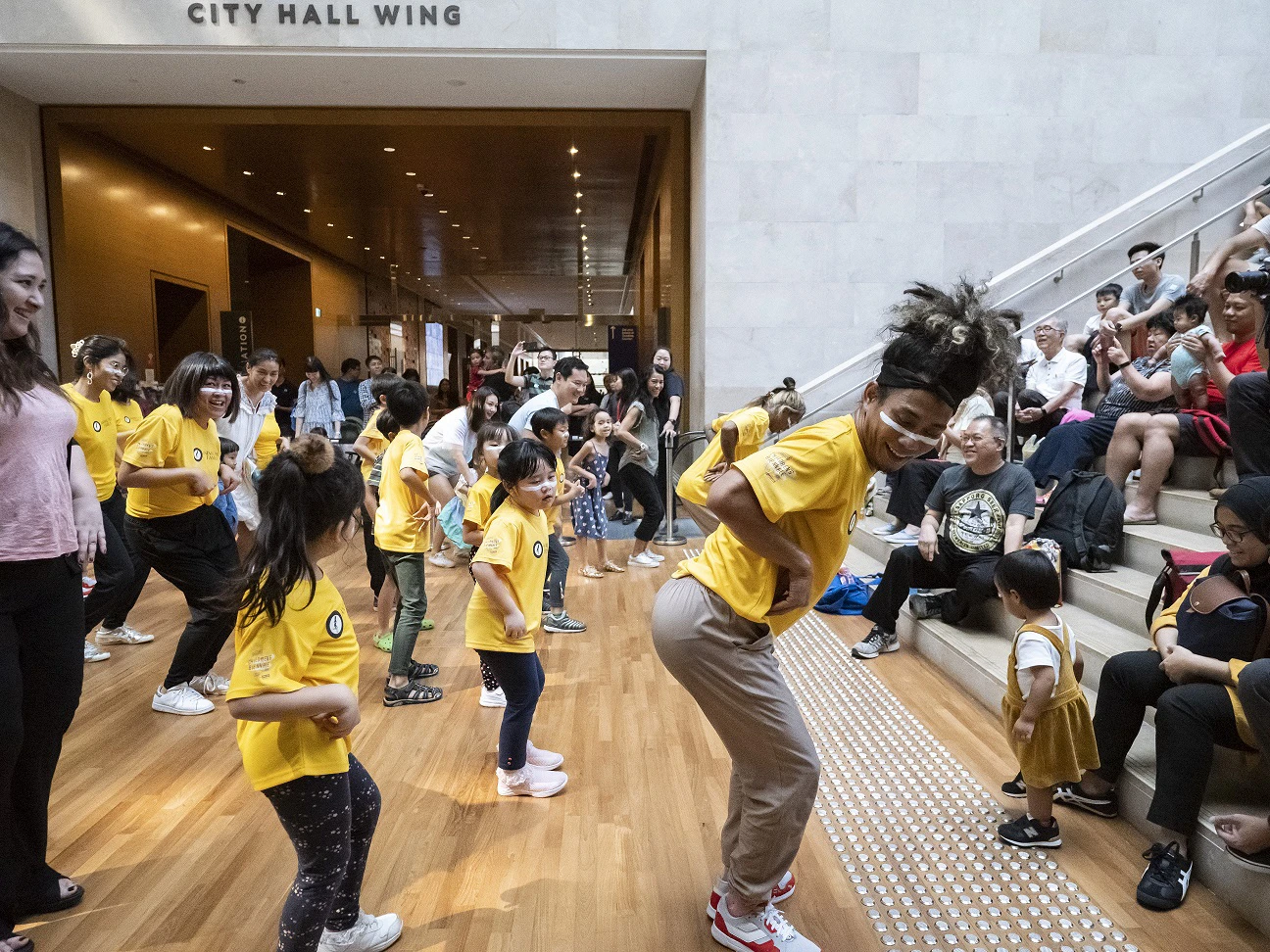 Embracing Animal Pop, performed in the Padang Atrium.