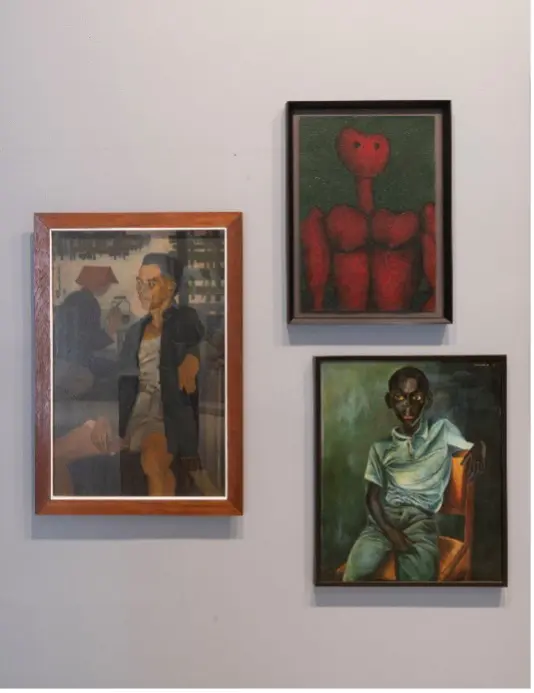 Exhibition view of Nucleo Storico