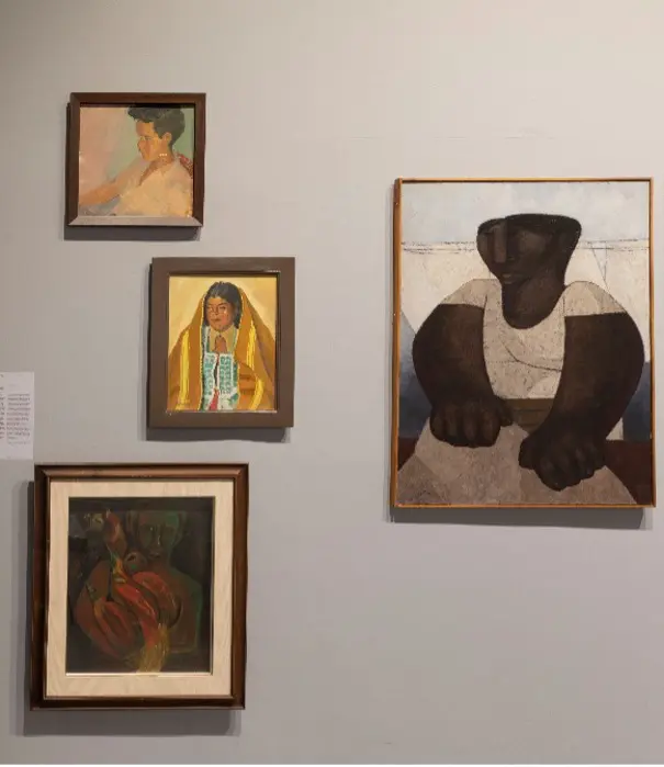 Exhibition view of Nucleo Storico