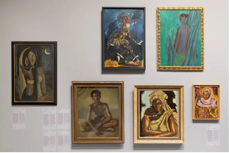 Exhibition view of Nucleo Storico
