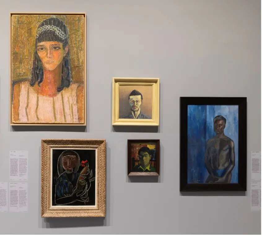 Exhibition view of Nucleo Storico