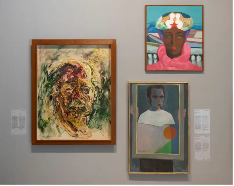 Exhibition view of Nucleo Storico
