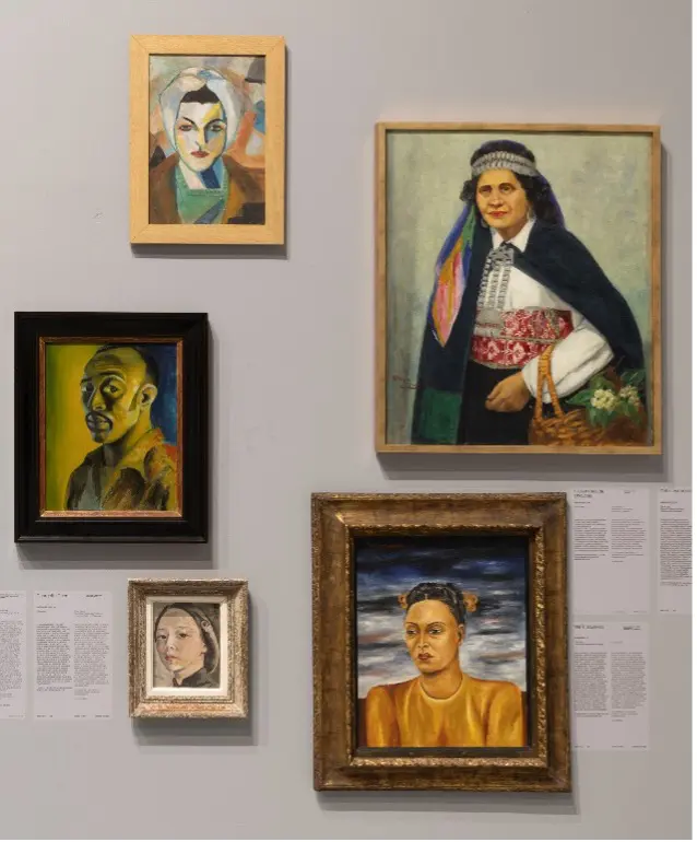 Exhibition view of Nucleo Storico