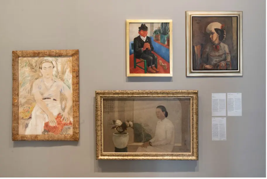 Exhibition view of Nucleo Storico