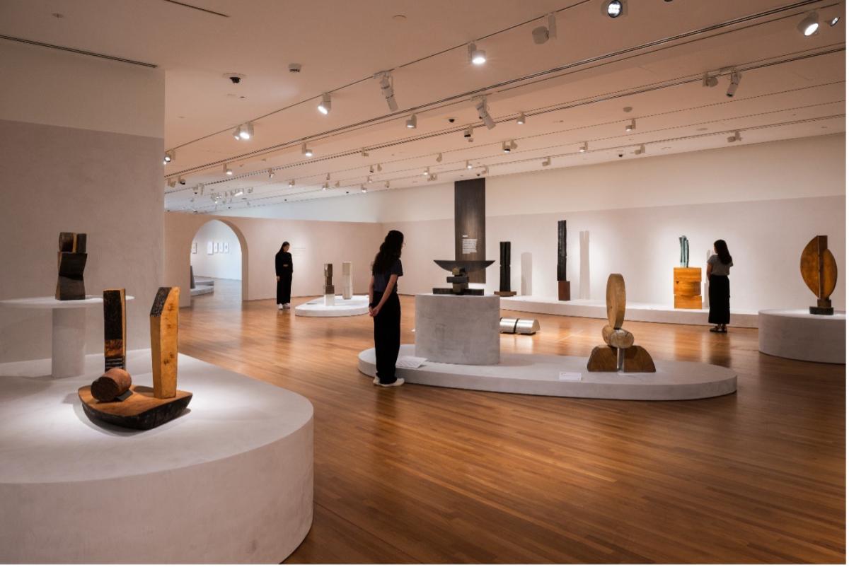 Installation view, Kim Lim: The Space Between. A Retrospective