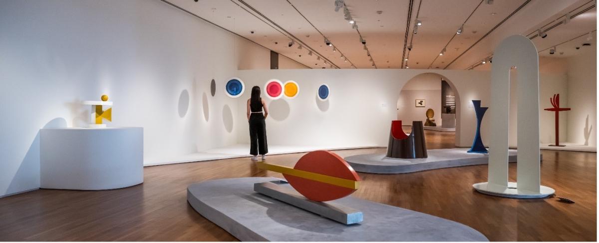 Installation view, Kim Lim: The Space Between. A Retrospective