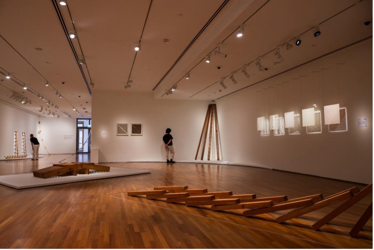 Installation view, Kim Lim: The Space Between. A Retrospective