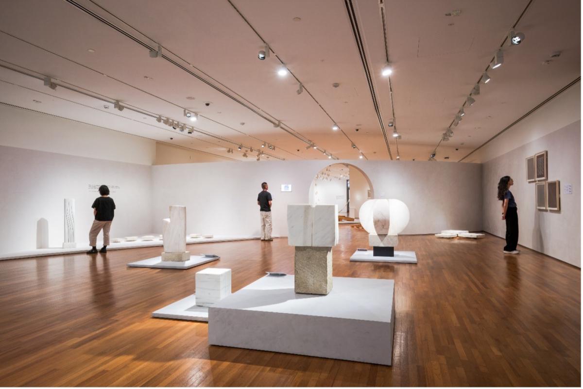 Installation view, Kim Lim: The Space Between. A Retrospective
