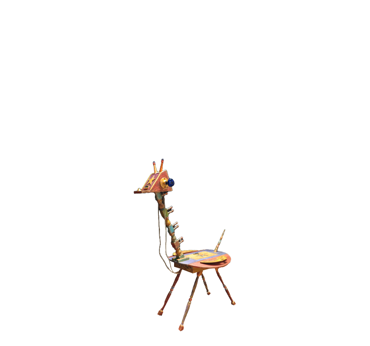 SEE ME, SEE YOU (REVENGE OF THE GIRAFFE)<br> by Jean Marie Syjuco