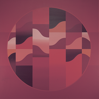 Red Frequency Waves