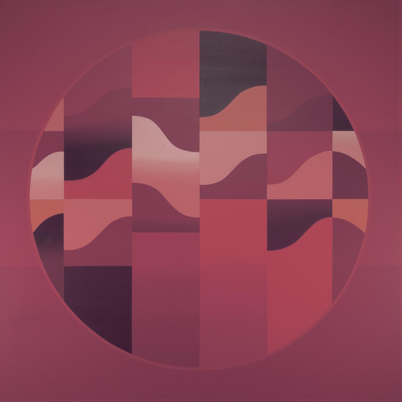 Red Frequency Waves