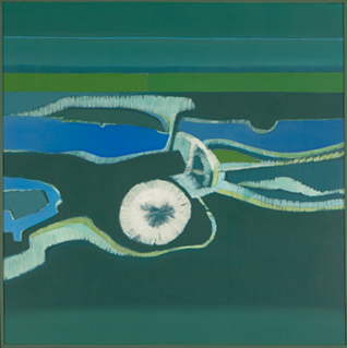Untitled (Blue and Green)