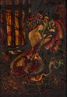 Woman, Snakes, Lizards and Ogre