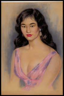 Untitled (Chinese Woman in Pink–Sitting)