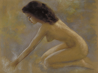 Untitled (Sitting Nude)