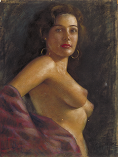 Untitled (Nude–Frontal Pose)