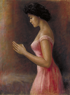 Untitled (Chinese Woman with Pink Dress)