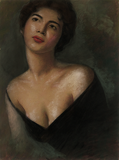 Untitled (Woman Looking Upwards)