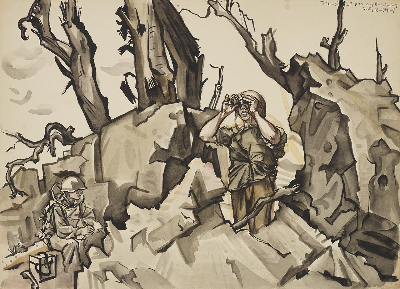 Tổ trinh sát của D33 Công Binh Anh Hùng Đường Quyết Thắng (Reconnaissance Squad of Battalion 33, Heroic Engineers on the Ho Chi Minh Trail)