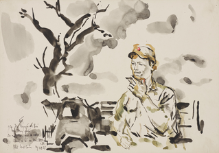 Meeting comrade Nguyễn Văn Báo