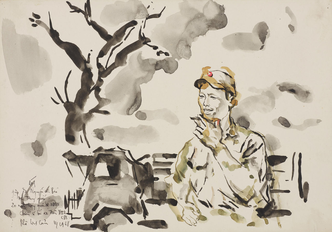 Meeting comrade Nguyễn Văn Báo