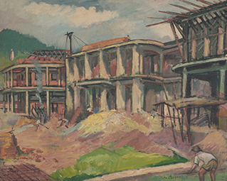 Construction Site of Chung Hwa School in Muar