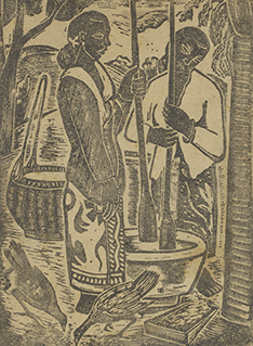 Untitled (Two Women Pounding Rice)