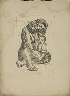 (Untitled) Mother with Child on Lap