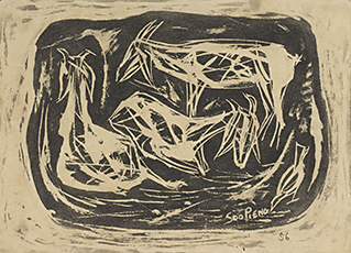 (Untitled) Three Goats