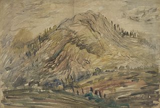 (Untitled) View of a Hill
