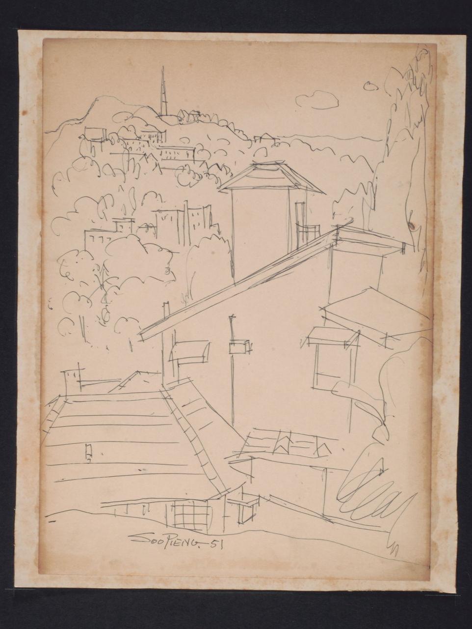 Untitled (Houses from The Top)