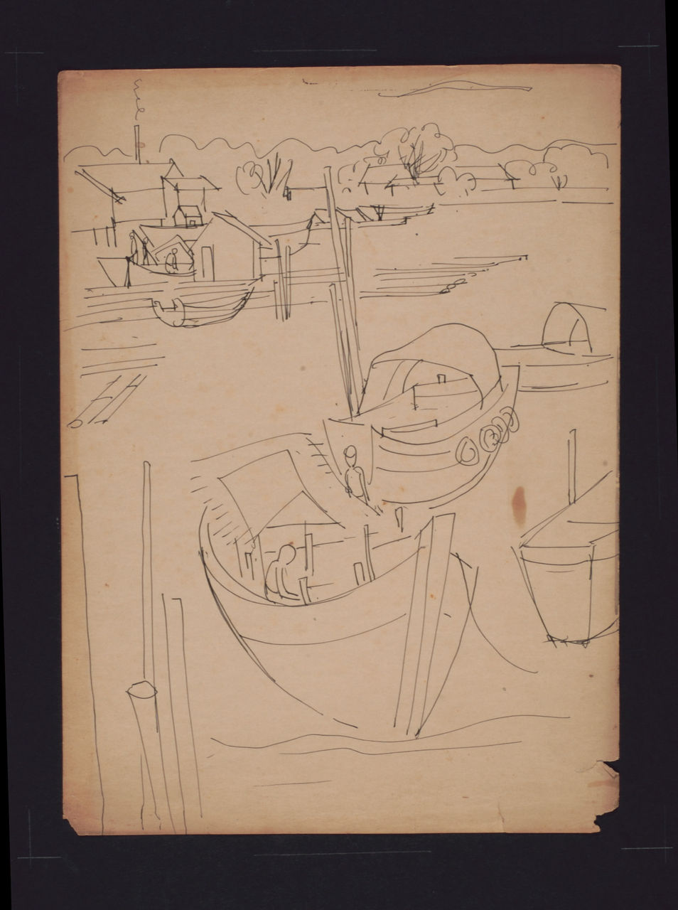 Untitled (Boats Docked)