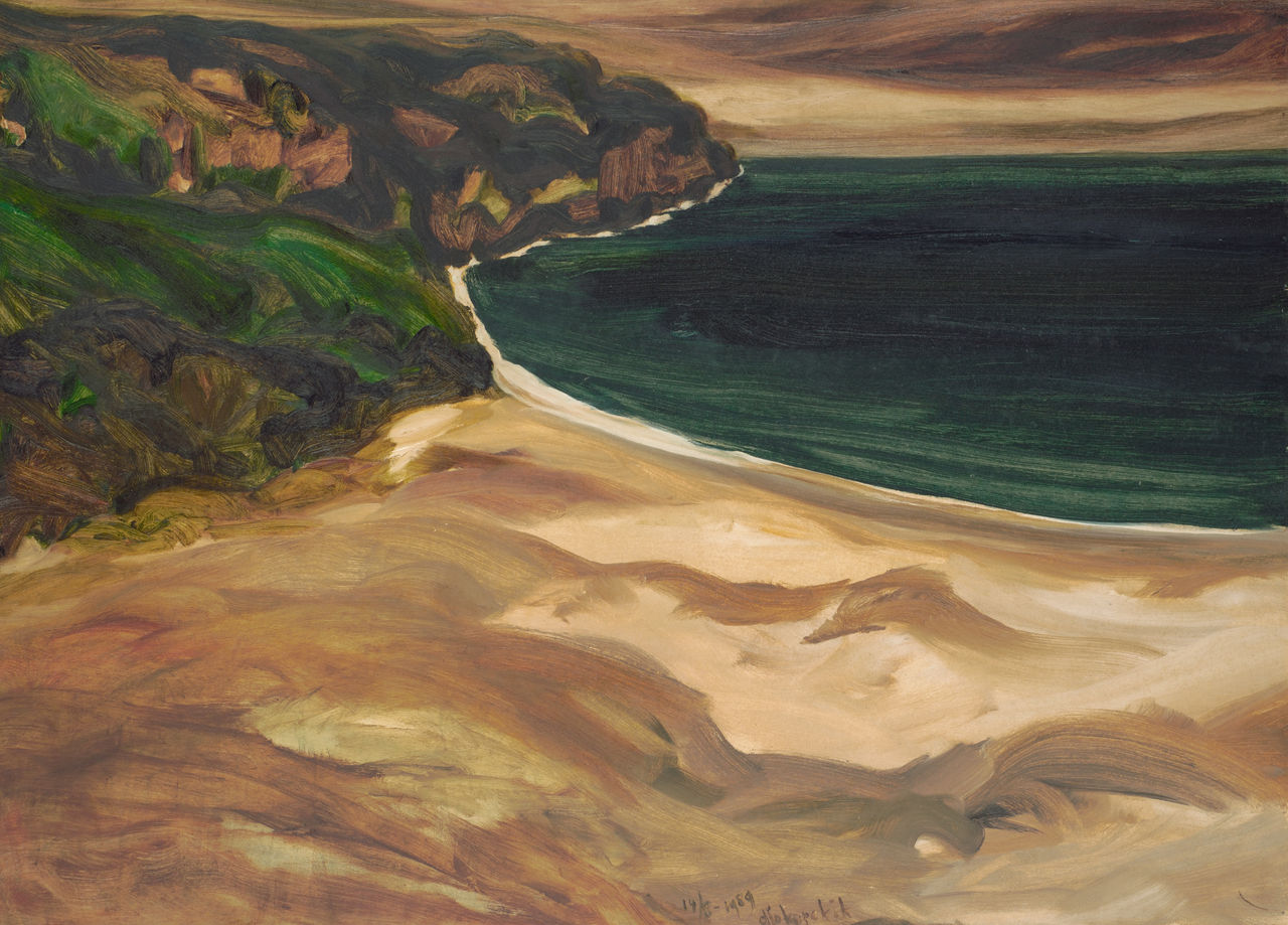 Rocky Hill, schilderij van Djoko Pekik