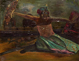 Tari Kebyar (Balinese Dancer), also known as Mario Penari Bali