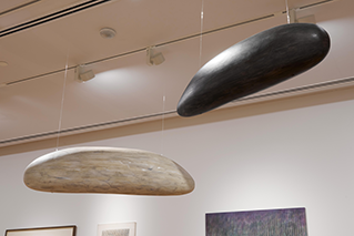 A pair of maquettes for Grains of Thought