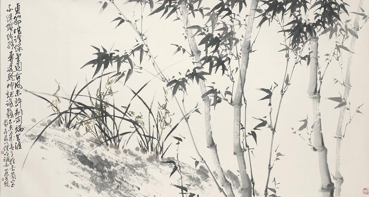 Bamboo and Orchids