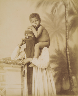 Middle-Eastern Lady in Burma