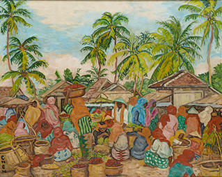 Terengganu Market Scene