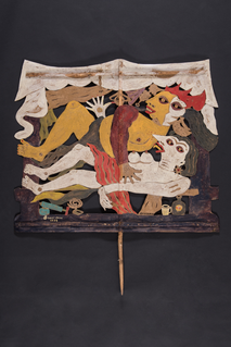 Wayang Puppets - Raja Batak and His Wife Boru Anian