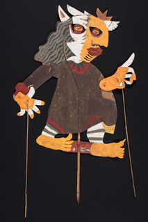 Wayang Puppets - The King (Raja Batak)